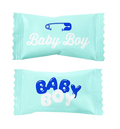 Baby Boy Butter Mints, Individually Wrapped