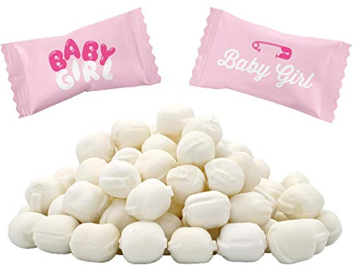 Butter Mints, Individually Wrapped - Baby Girl